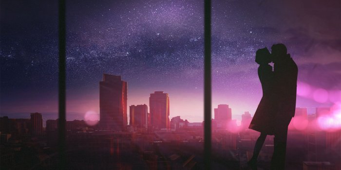 2560x1618 Couple Romantic Kissing, HD Artist, 4k Wallpapers, Images