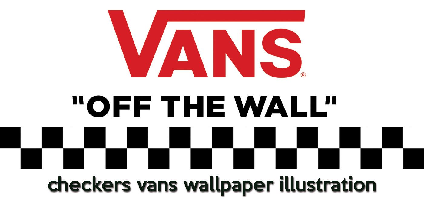 1400x664 Checkered VANS wallpaper on Behance