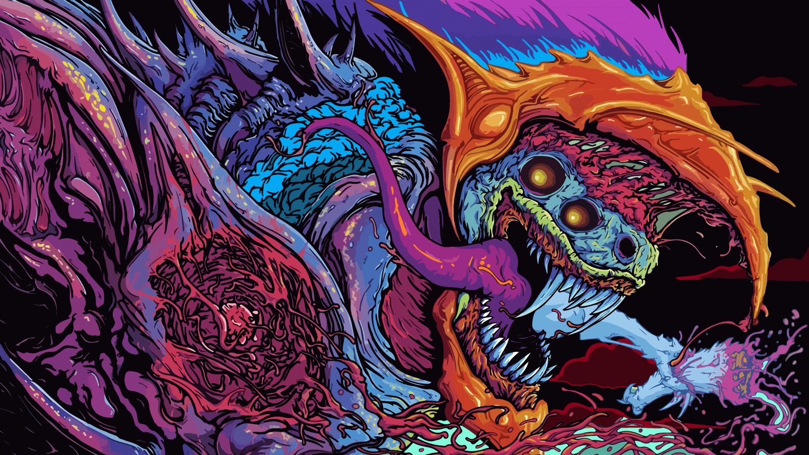 3840x2160 1920x1080] hyper beast dark mode so you don't get blinded. : wallpaper