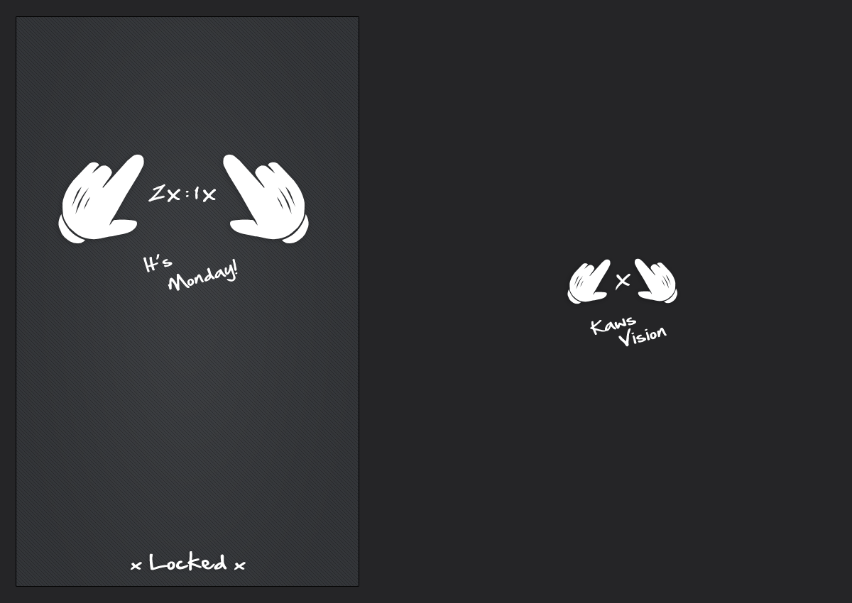 1200x850 Download Kaws Iphone Wallpaper Black | wallpaper black