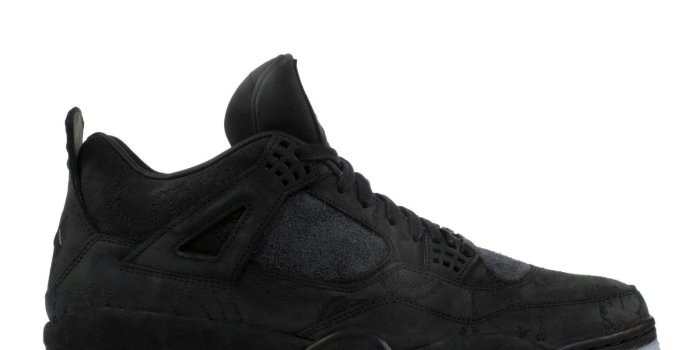 1600x1140 Air Jordan 4 “Kaws” Black