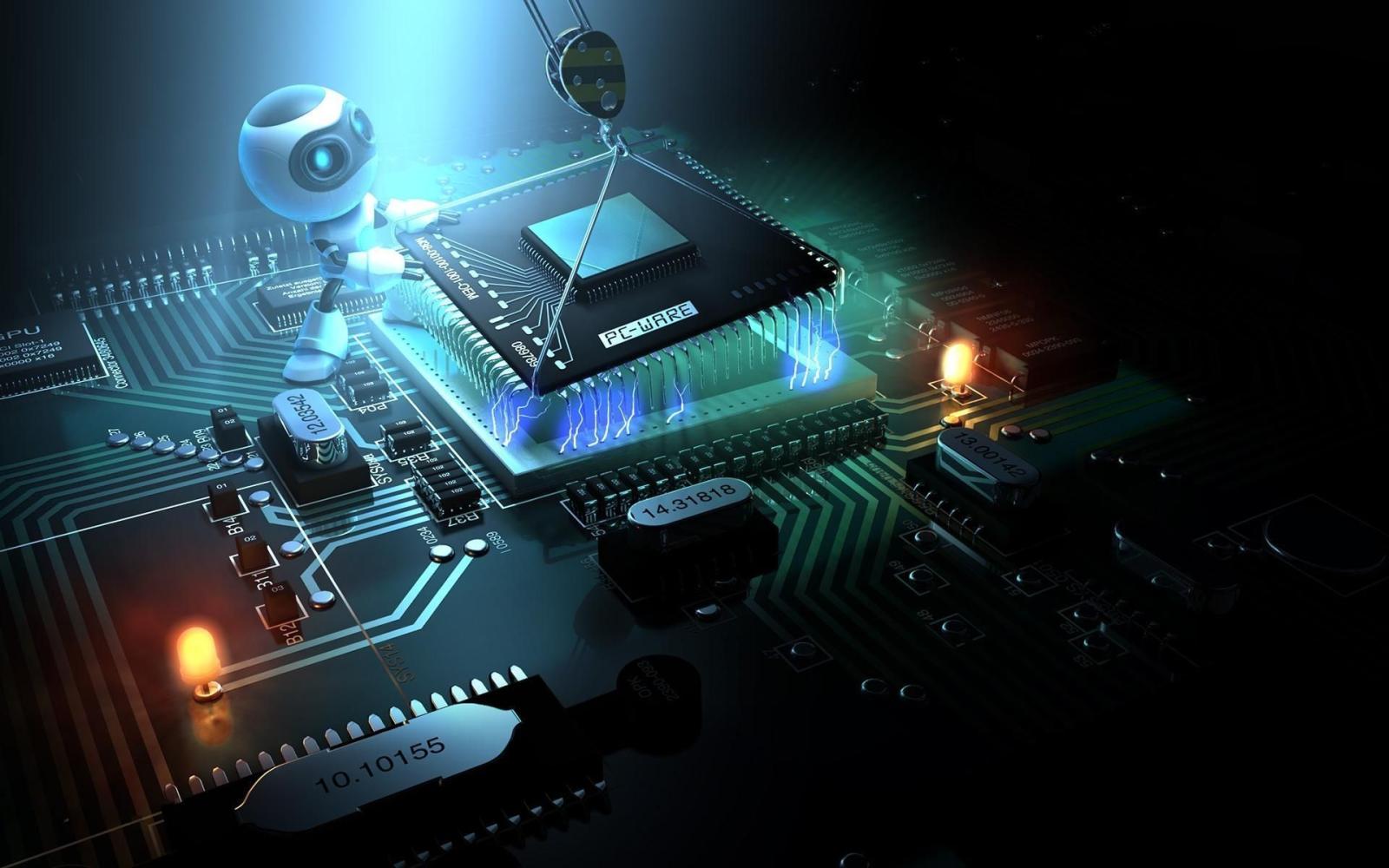 1920x1200 Wallpaper : robot, technology, CPU, processor, electronics, sound