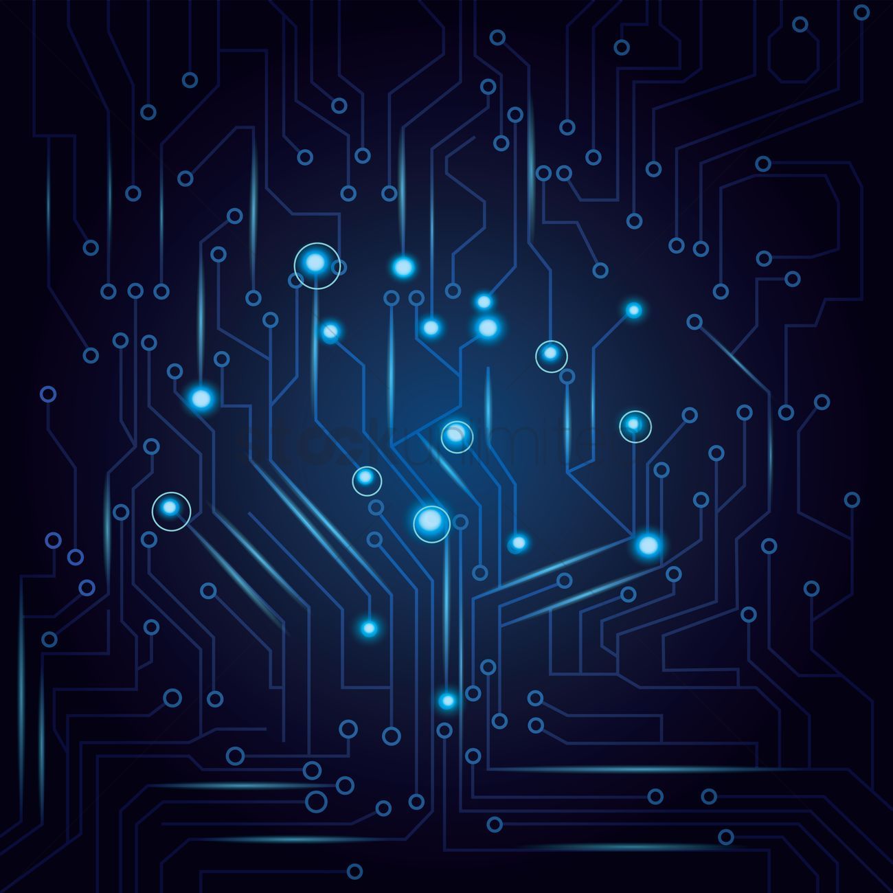 1300x1300 Technology wallpaper Vector Image - 1807656 | StockUnlimited