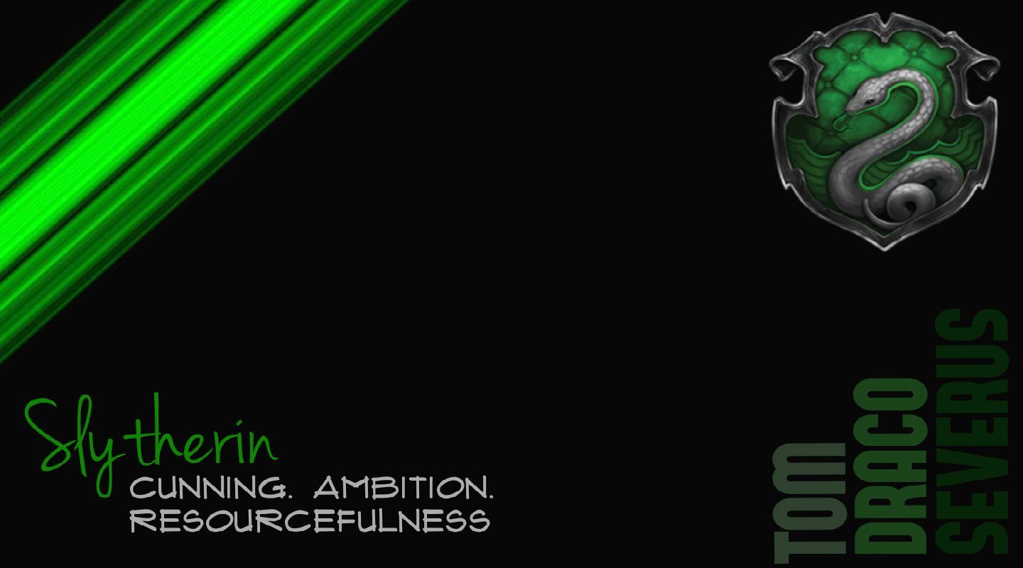 1440x800 Slytherin Desktop Wallpaper by yours truly #Slytherin #HP | Welcome