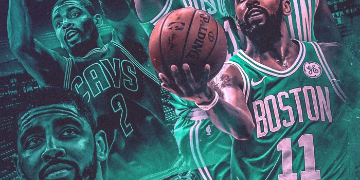 1692x3000 NBA Art | Kyrie Irving (Celtics/Cavaliers) Wallpaper on Behance