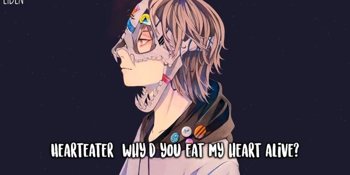 1920x1080 「Nightcore」→ Hearteater (XXXTENTACION/COVER) - Lyrics