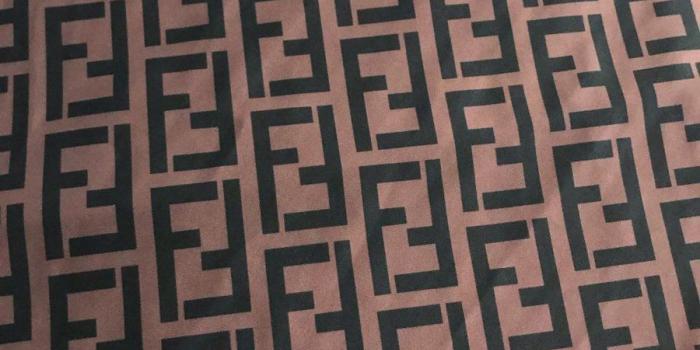 900x1200 DURAG-09 Designer Inspired FENDI BROWN W/Black FF Durag long hair tie