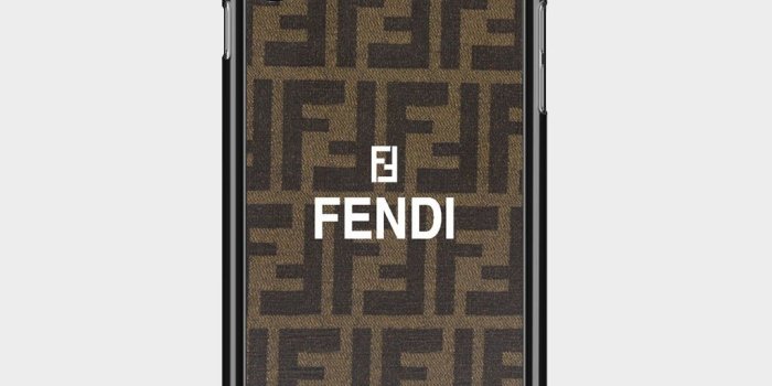 1024x1024 Fendi Logo Wallpaper iPhone X Case