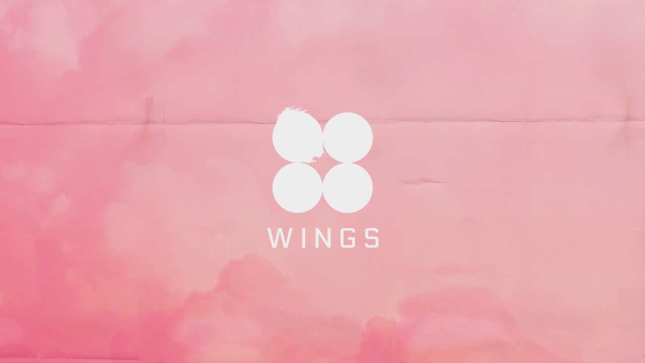 1280x720 wings pink desktop background | k-pop wallpapers in 2019 | Aesthetic