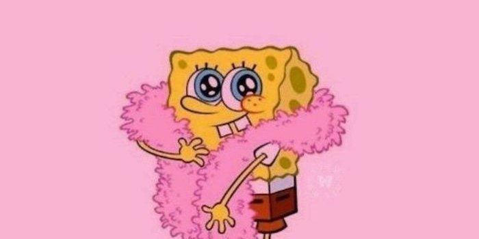 700x1226 spongebob #spongebobsquarepants #wallpaper #pink #cute #sponge