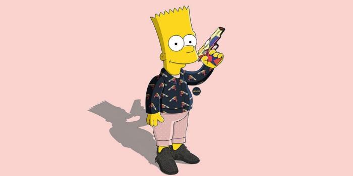 1280x720 Yeezy Bart Simpson (#475595) - HD Wallpaper Download