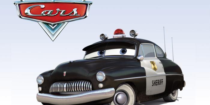 1600x1200 The Sheriff Police Cruiser from Disney-Pixar Movie Cars Desktop