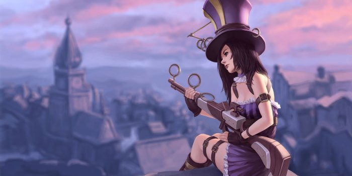 1920x1080 Caitlyn the Sheriff of Piltover HD Wallpaper » FullHDWpp - Full HD