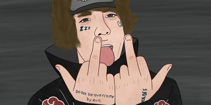 774x1032 Free download Lil xan by ThatFooBenny [774x1032] for your Desktop