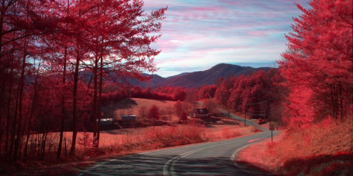 1600x900 Figure aesthetic mood wallpaper purple tones 49506 - Roads photo