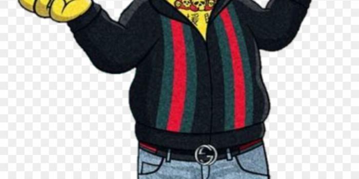 880x1678 Guccigang Bart Lilpump Supreme Gang Simpsons Gucci - Bart Simpson