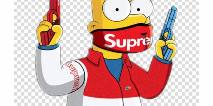 920x980 Bart Simpson Supreme Free PNG Images & Clipart Download #4857729