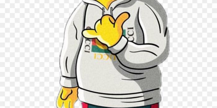 880x1414 Bart Simpson Gucci Supreme Bartsimpson Simpsons Nike - Dibujo De