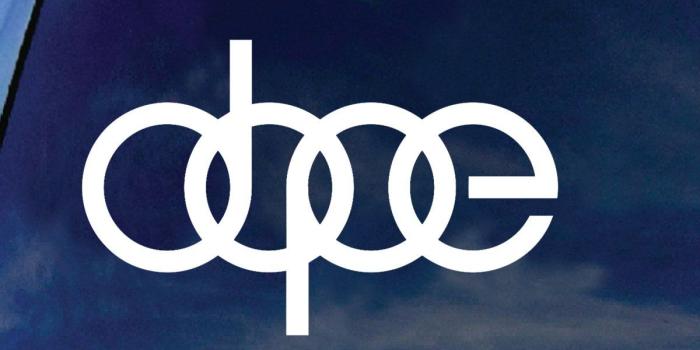 1200x1200 Dope Audi Car Window Vinyl Decal Sticker 6