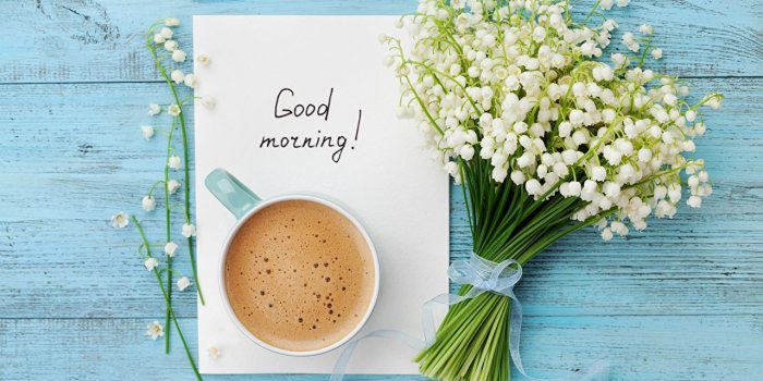 1280x853 Wallpapers Good Morning Coffee Flowers Lilies of the valley
