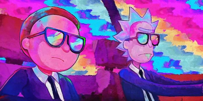 6144x3456 4K Rick and Morty Wallpaper I Created From Run The Jewels - Imgur