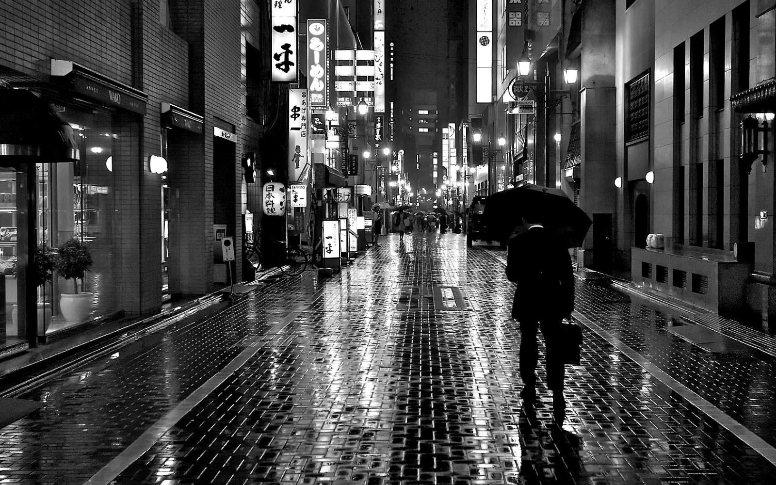 1680x1050 03-24-09 Tokyo Street Scene | A Photo A Day
