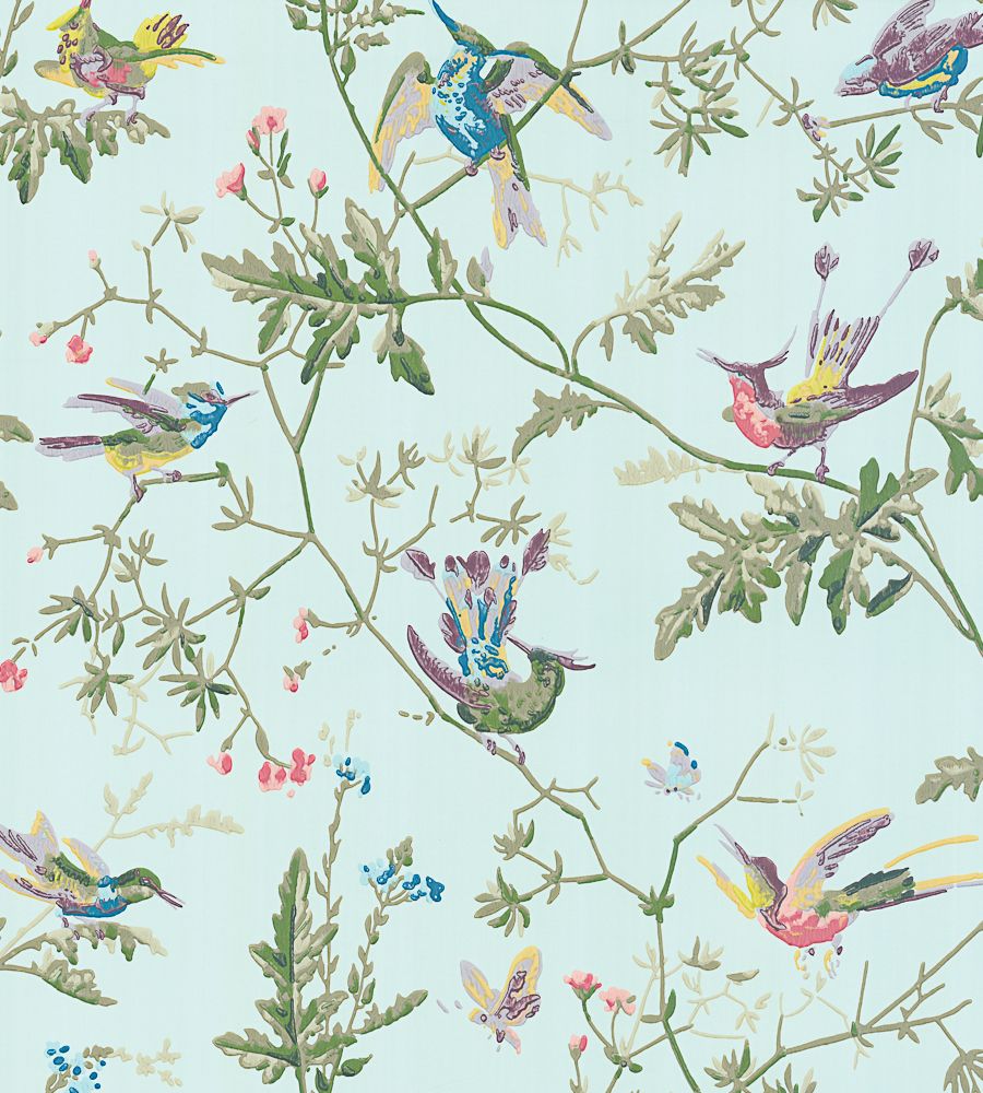 900x1000 Cole & Son - Hummingbirds Wallpaper