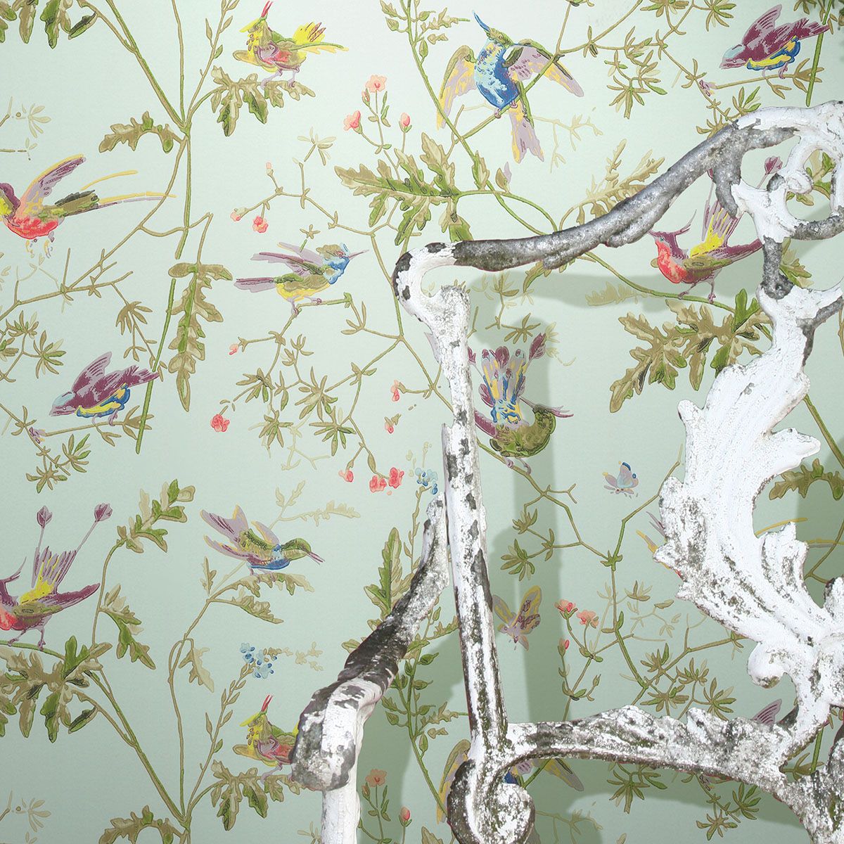 1200x1200 Lookalike for Less: Hummingbirds Wallpaper | Home Decor | York Avenue