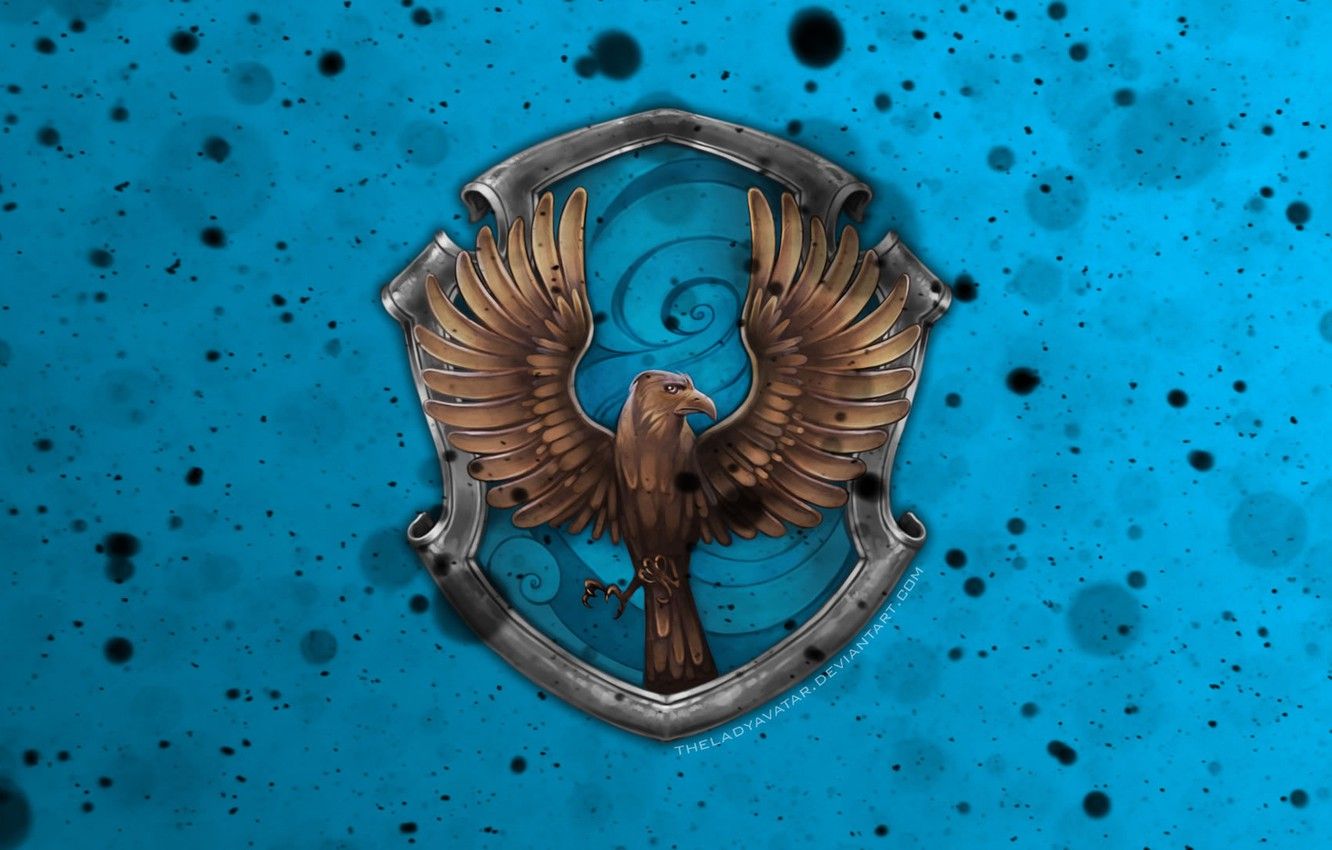 1332x850 Wallpaper eagle, Harry Potter, coat of arms, eagle, Harry Potter