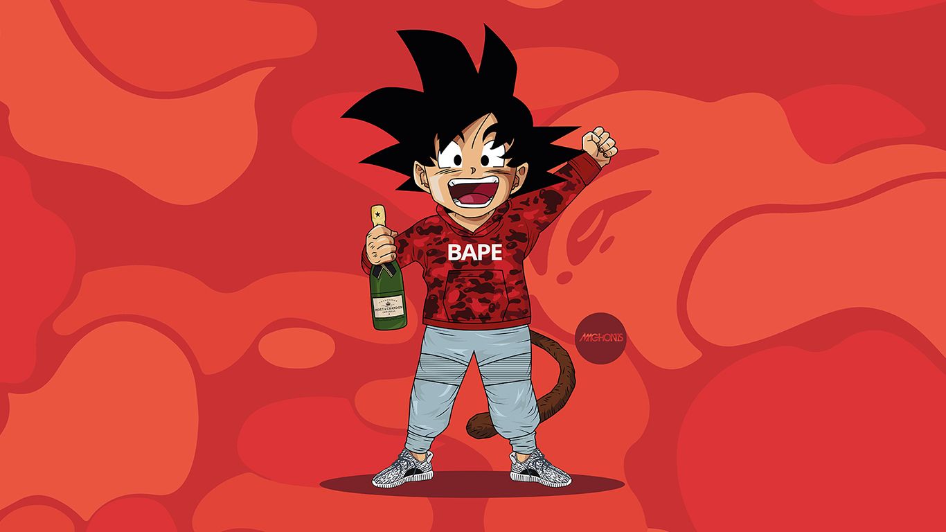 1366x768 Supreme Goku Wallpapers