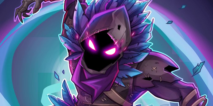 7680x4320 7K Background Raven Fortnite Battle Royale Art #4042 Wallpapers and