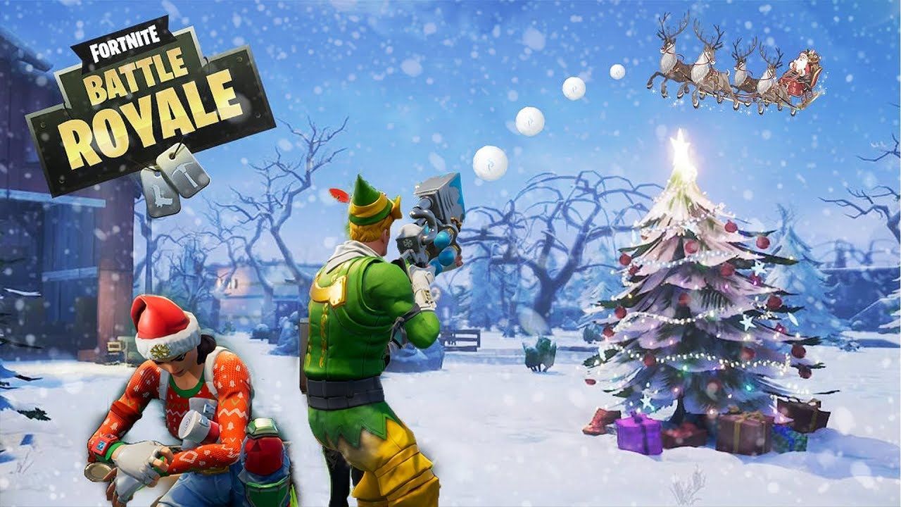1280x720 Christmas Fortnite Wallpapers