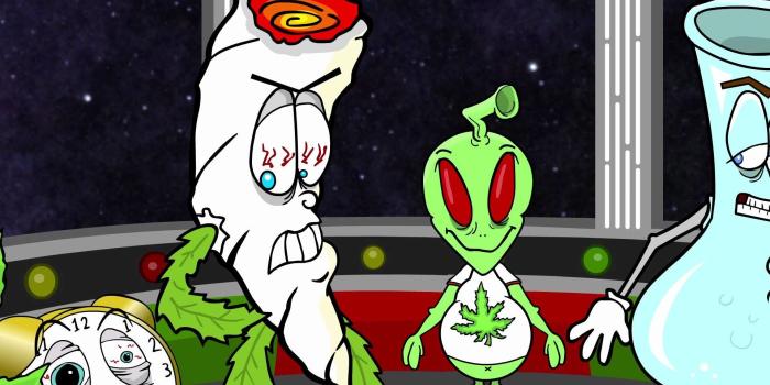 1920x1080 Stoner Wallpaper Iphone - Cool Cartoon Weed (#183603) - HD Wallpaper