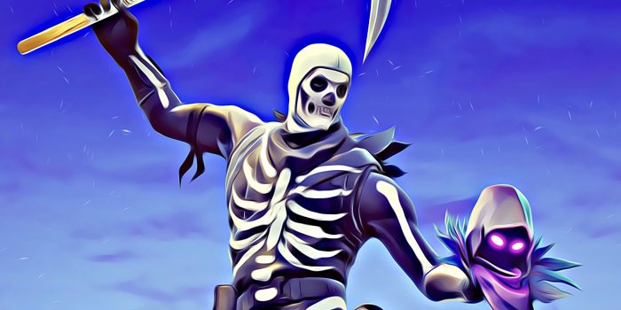 3840x2160 Skull Trooper Raven Fortnite Battle Royale 4K #19612 | fortnite in