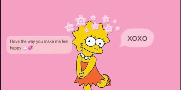 1024x1905 wallpaper lisasimpson aesthetic...