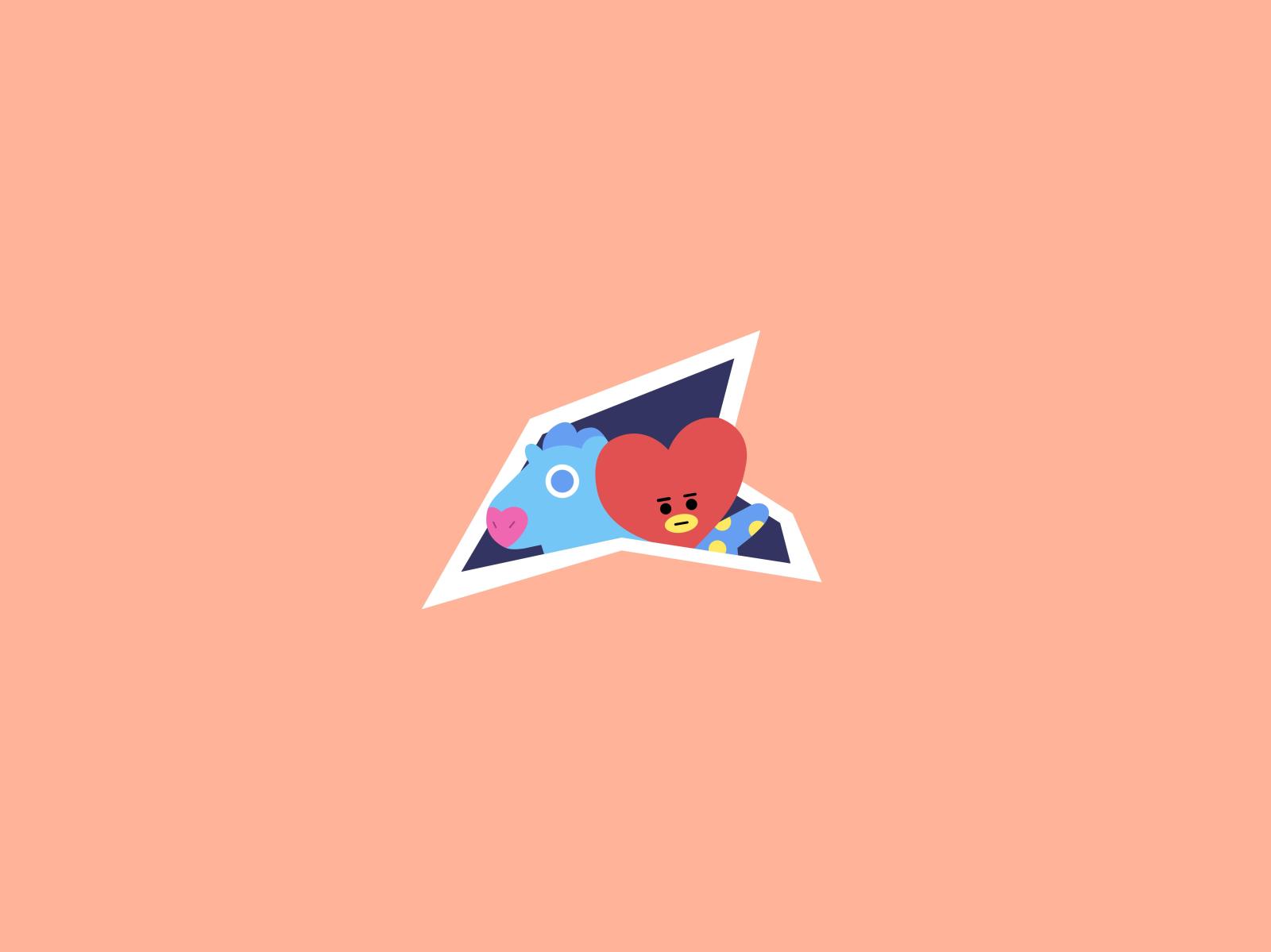 6667x5000 I made myself a Mang & Tata wallpaper to liven up my desktop at work