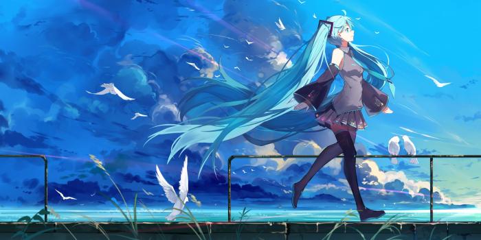 3000x1750 Hatsune Miku Wallpaper | 3000x1750 | ID:59255