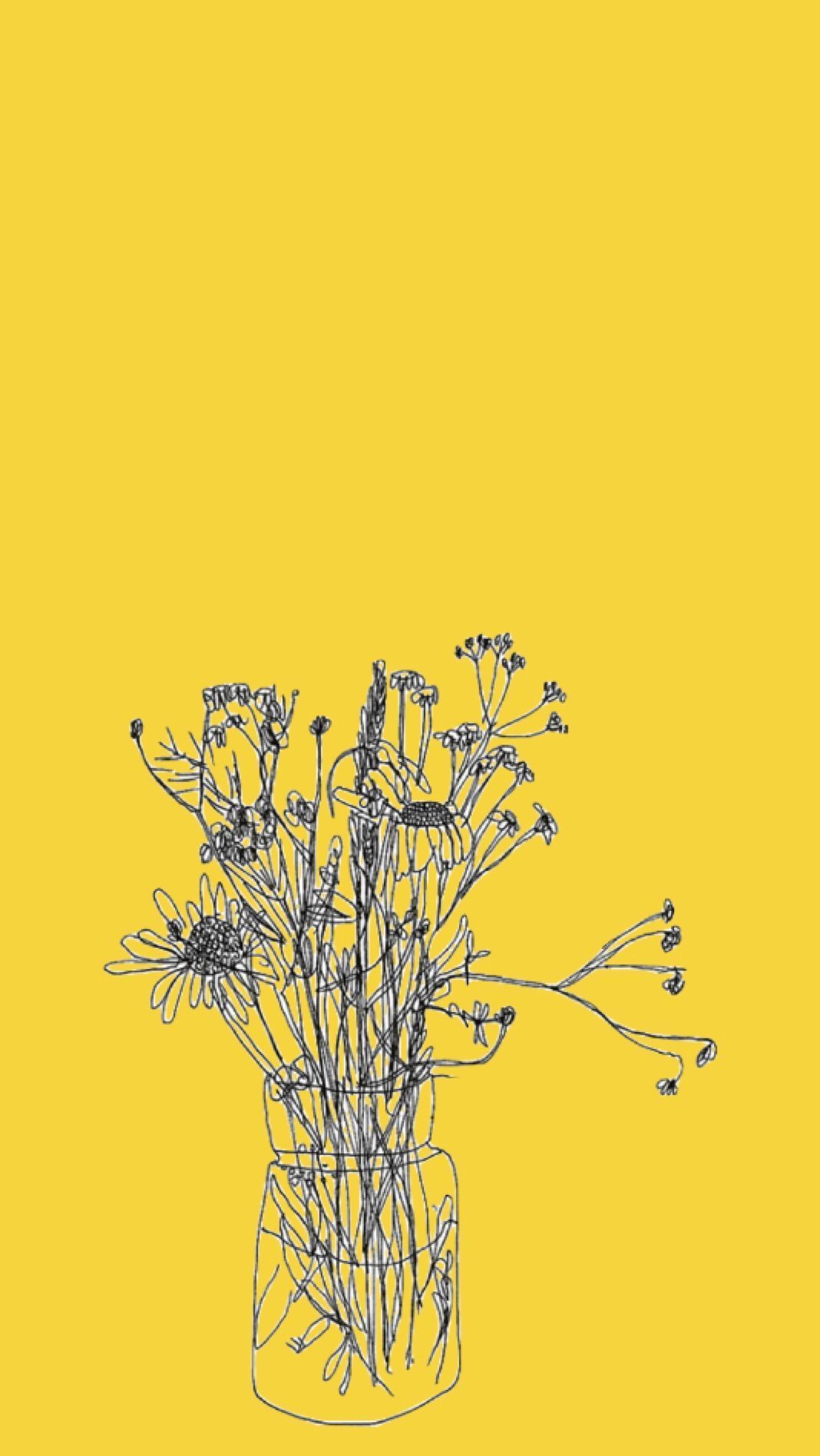 1068x1896 Yellow Aesthetic Wallpapers - Top Free Yellow Aesthetic Backgrounds