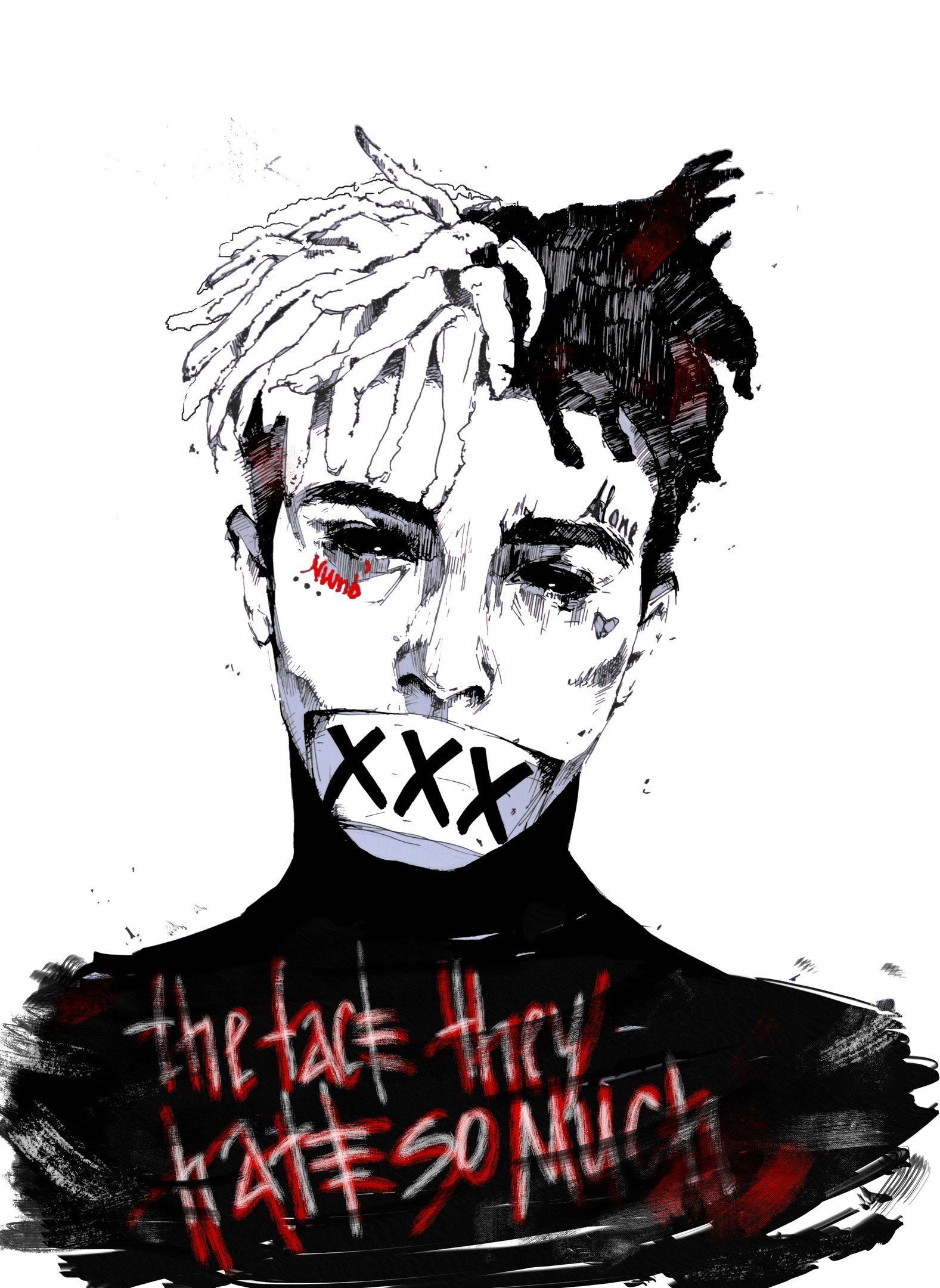 1577x2160 XXXTentacion Dope Wallpapers - Top Free XXXTentacion Dope