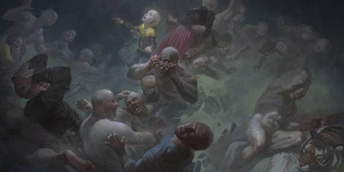 1332x850 Wallpaper fight, art, kevin, split, Kevin Wendell Crumb, personality