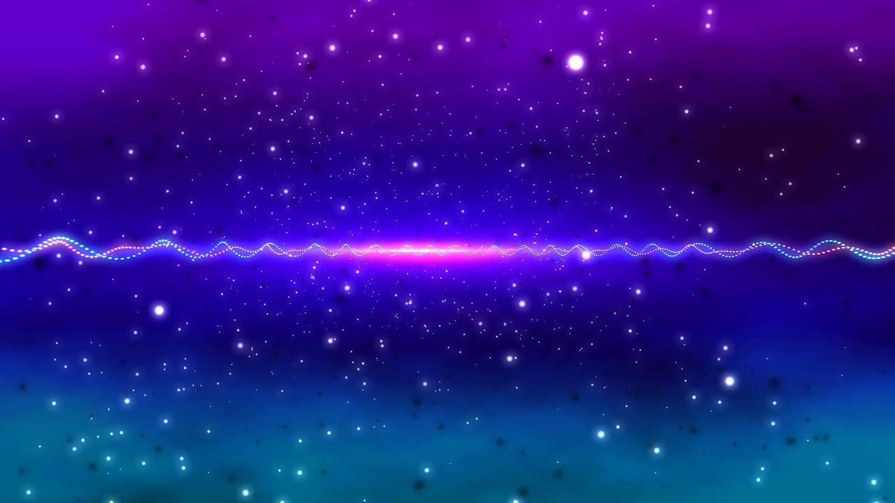1280x720 4K Neon Purple SPACE (!!!) STARS Moving Background 