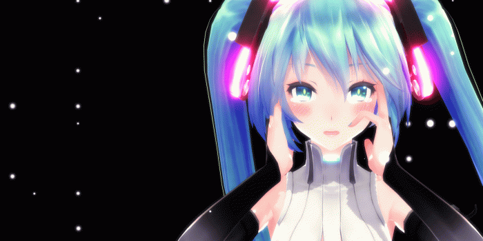 1920x1080 MikuMiku Dance Обои .:Miku Append:. бабочка on your Right Shoulder