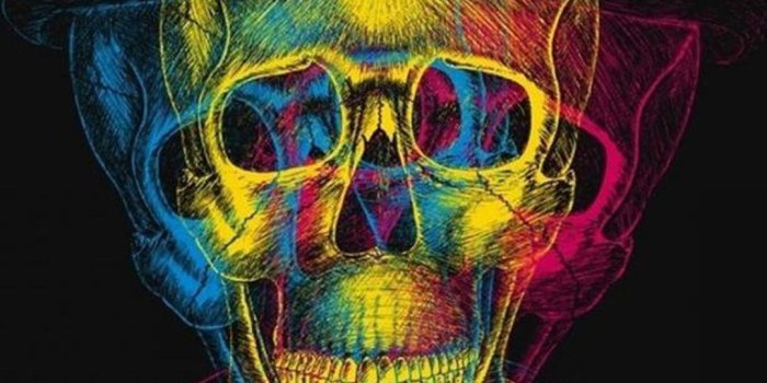 1080x1920 Neon Skull - Tap to see more Dope wallpaper! - @mobile9 | iPhone 8