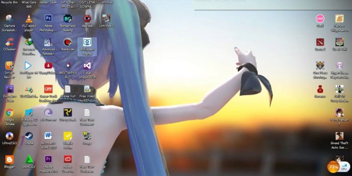 1280x720 Wallpaper Engine [NON-STEAM] Hatsune Miku Dance Preview by Avion