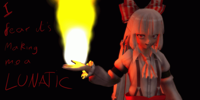 1920x1080 MikuMiku Dance images .:Lunatic:. Mokou HD fond d'écran and