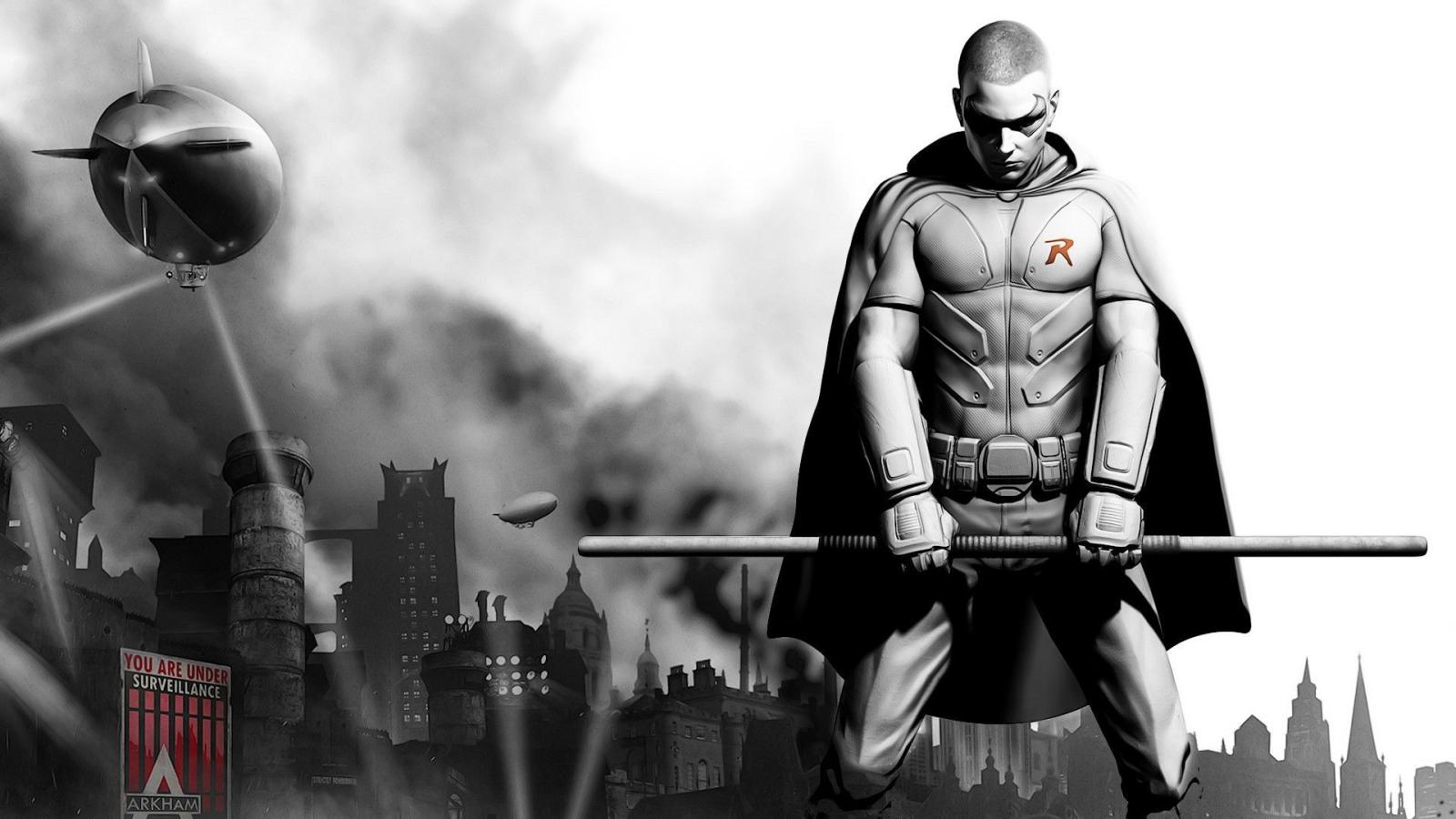 1920x1080 55+ Batman Arkham City Robin Wallpapers - Download at WallpaperBro