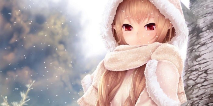 1280x720 Cute Anime Girl Animated Wallpaper