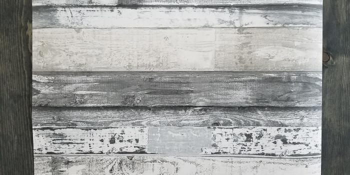 1400x1400 Modern Gray Charcoal Weathered Beachwood Wallpaper