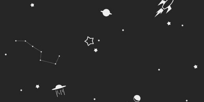1920x1080 Black And White Space Aesthetic Wallpaper - Keshowazo