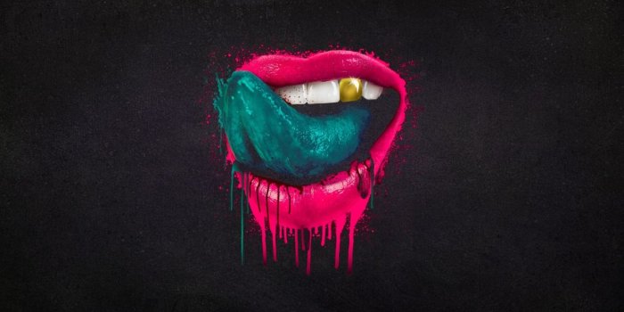 1280x804 Green Tongue & Pink Lips wallpapers | Green Tongue & Pink Lips stock
